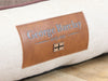 Burley Orthopaedic Walled Dog Bed - Cream Fudge, Medium