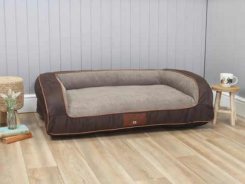 Monxton Dog Sofa Bed - Chestnut / Sable, Large