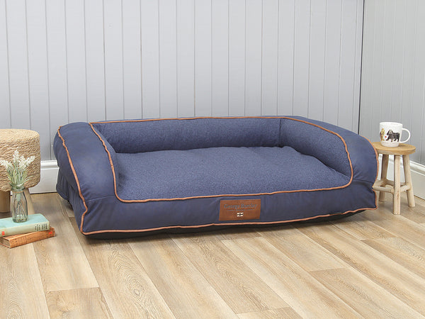 Burley Dog Sofa Bed - Denim, Large