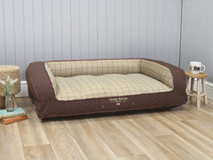 Country Dog Sofa Bed - Chestnut Brown, Large