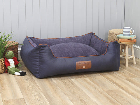 Hythe Orthopaedic Walled Dog Bed - Twilight, Large