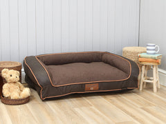 Hythe Dog Sofa Bed - Walnut, Medium