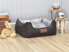 Heritage Orthopaedic Walled Dog Bed - Stealth, Small