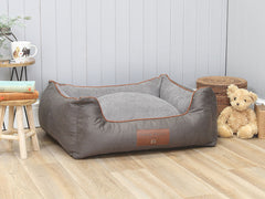 Beckley Orthopaedic Walled Dog Bed - Anthracite / Cloud, Medium