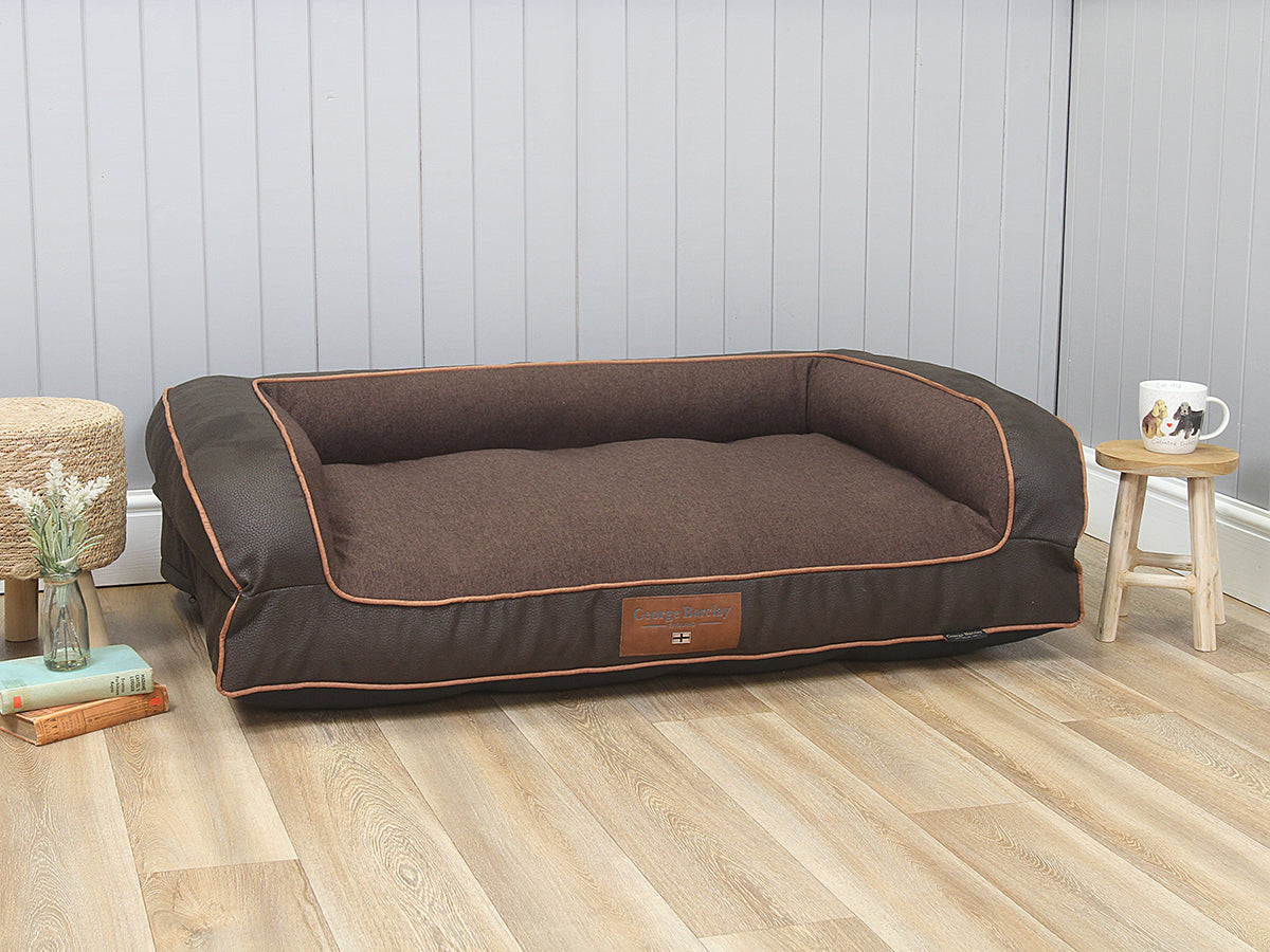 Hythe Dog Sofa Bed - Walnut, Large