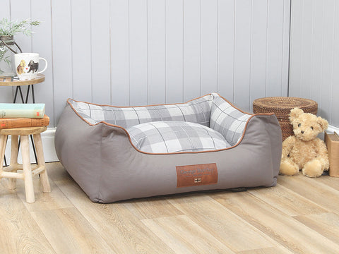 Heritage Orthopaedic Walled Dog Bed - Moonstone, Medium