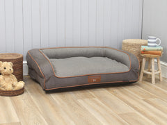 Hythe Dog Sofa Bed - Stone, Medium