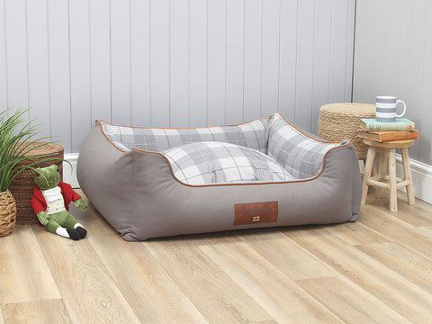 Heritage Orthopaedic Walled Dog Bed - Moonstone, Large