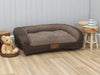 Hythe Dog Sofa Bed - Cocoa Brown, Medium