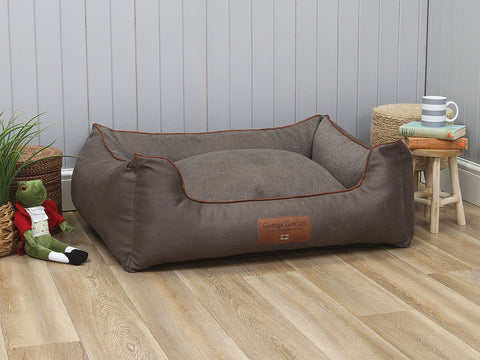 Hythe Orthopaedic Walled Dog Bed - Warm Boulder, Large