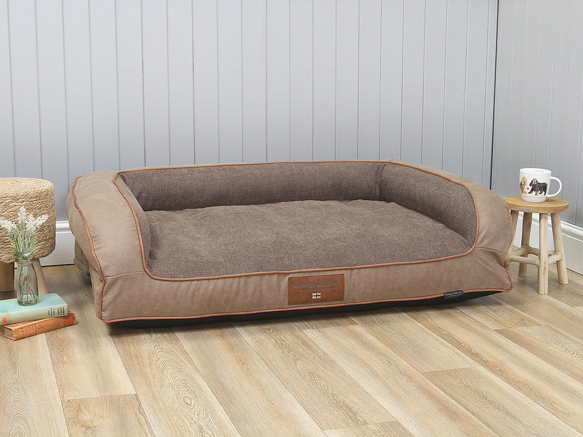 Burley Dog Sofa Bed - Toffee Fudge, Large