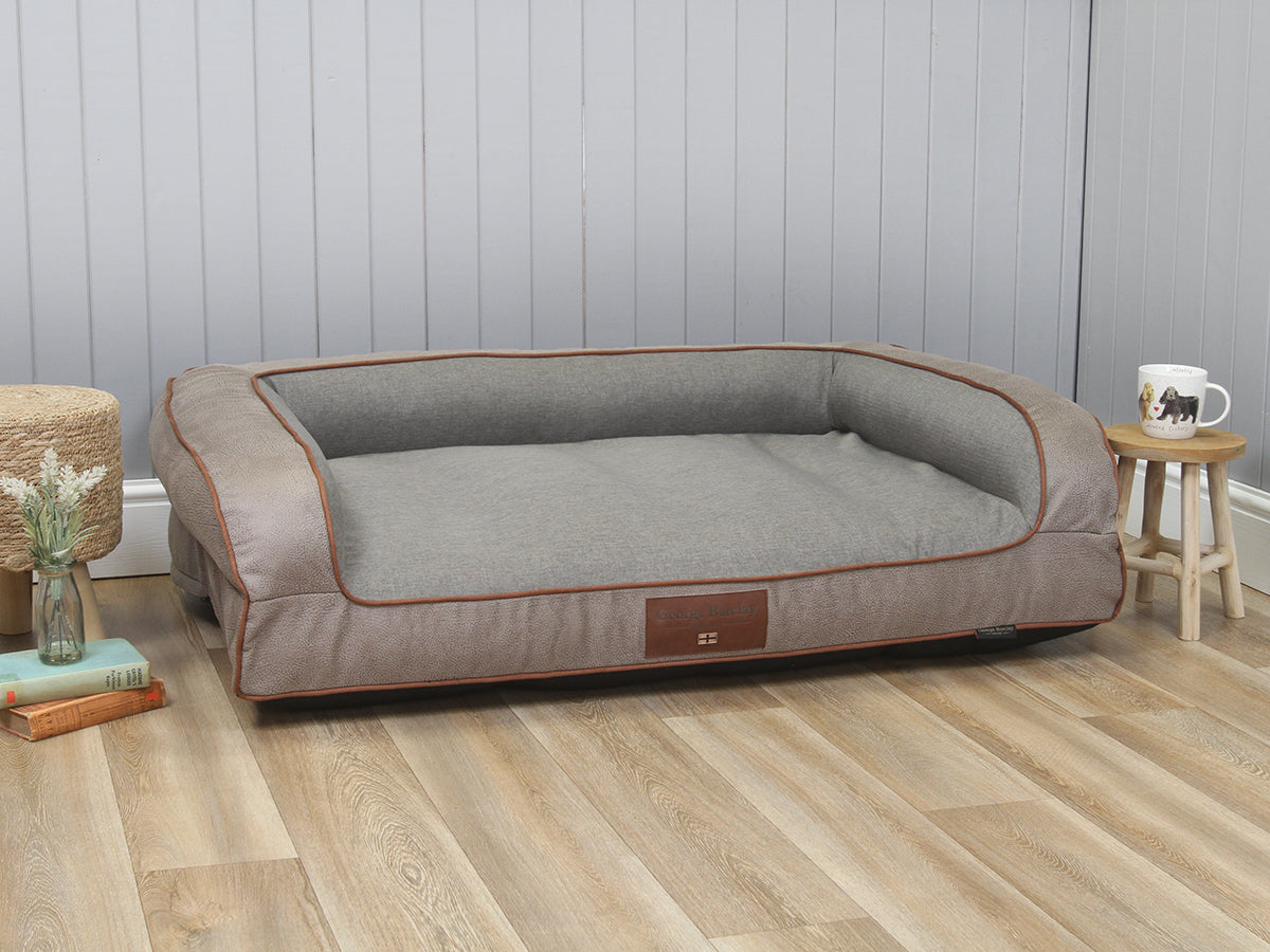 Beckley Dog Sofa Bed - Taupe, Large