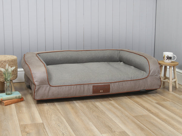 Beckley Dog Sofa Bed - Taupe, Large