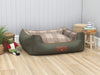 Heritage Orthopaedic Walled Dog Bed - Emerald, Large