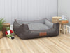 Burley Orthopaedic Walled Dog Bed - Graphite / Oslo, Large