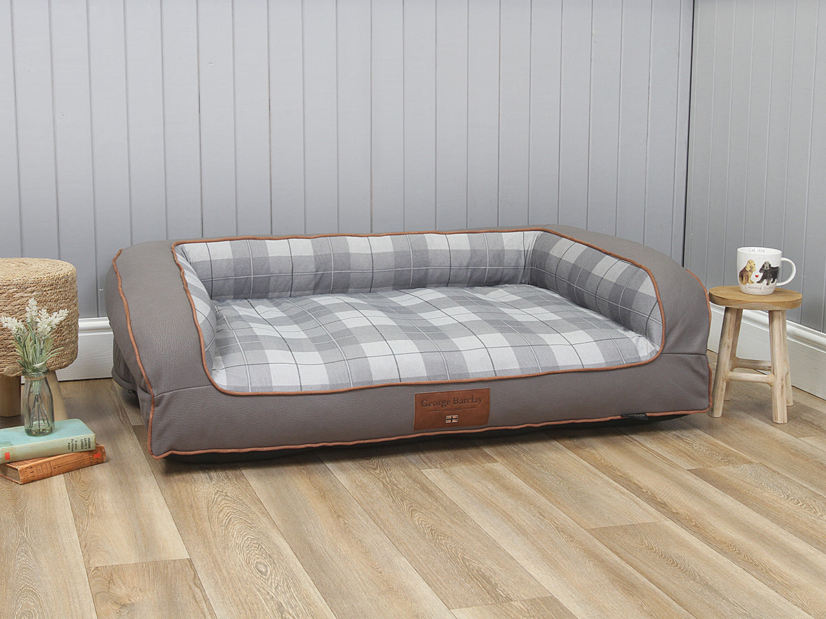 Heritage Dog Sofa Bed - Moonstone, Large