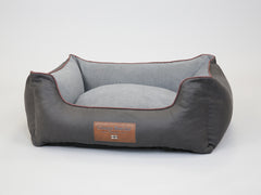 Burley Orthopaedic Walled Dog Bed - Graphite / Oslo, Medium