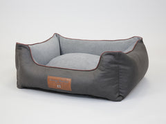 Burley Orthopaedic Walled Dog Bed - Graphite / Oslo, Medium