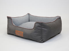 Burley Orthopaedic Walled Dog Bed - Graphite / Oslo, Medium