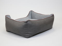 Burley Orthopaedic Walled Dog Bed - Graphite / Oslo, Medium