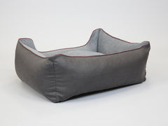 Burley Orthopaedic Walled Dog Bed - Graphite / Oslo, Medium