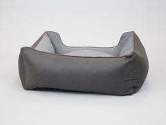 Burley Orthopaedic Walled Dog Bed - Graphite / Oslo, Medium