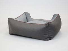 Burley Orthopaedic Walled Dog Bed - Graphite / Oslo, Medium