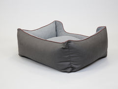 Burley Orthopaedic Walled Dog Bed - Graphite / Oslo, Medium