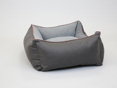 Burley Orthopaedic Walled Dog Bed - Graphite / Oslo, Medium