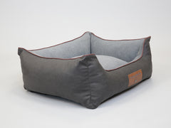 Burley Orthopaedic Walled Dog Bed - Graphite / Oslo, Medium