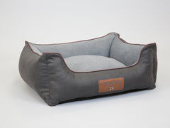 Burley Orthopaedic Walled Dog Bed - Graphite / Oslo, Medium