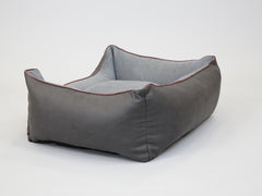 Burley Orthopaedic Walled Dog Bed - Graphite / Oslo, Medium