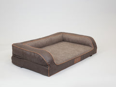 Burley Dog Sofa Bed - Chocolate Fudge, Large