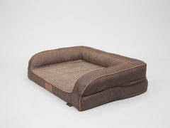 Burley Dog Sofa Bed - Chocolate Fudge, Medium