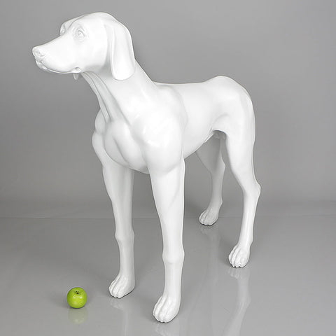 Dachshund Dog Mannequin: Black or White White – Mannequin Madness