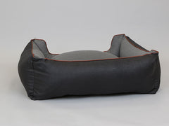 Hythe Orthopaedic Walled Dog Bed - Charcoal/Ash, Large