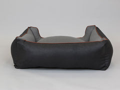 Hythe Orthopaedic Walled Dog Bed - Charcoal/Ash, Large