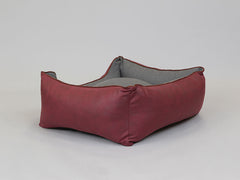 Hythe Orthopaedic Walled Dog Bed - Chianti/Ash Medium