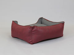 Hythe Orthopaedic Walled Dog Bed - Chianti/Ash Medium