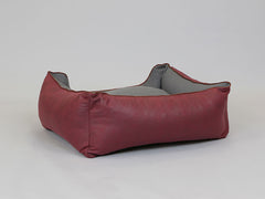 Hythe Orthopaedic Walled Dog Bed - Chianti/Ash Medium