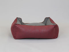 Hythe Orthopaedic Walled Dog Bed - Chianti/Ash Medium