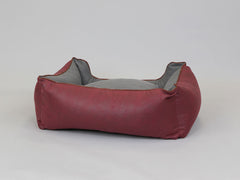 Hythe Orthopaedic Walled Dog Bed - Chianti/Ash Medium