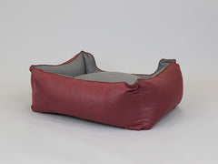 Hythe Orthopaedic Walled Dog Bed - Chianti/Ash Medium