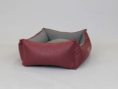 Hythe Orthopaedic Walled Dog Bed - Chianti/Ash Medium