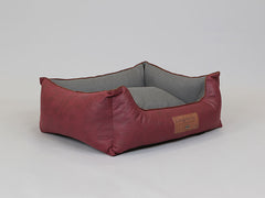 Hythe Orthopaedic Walled Dog Bed - Chianti/Ash Medium