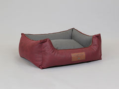 Hythe Orthopaedic Walled Dog Bed - Chianti/Ash Medium