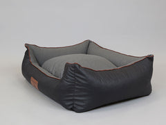 Hythe Orthopaedic Walled Dog Bed - Charcoal/Ash, X-Large