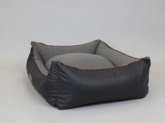 Hythe Orthopaedic Walled Dog Bed - Charcoal/Ash, X-Large