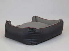 Hythe Orthopaedic Walled Dog Bed - Charcoal/Ash, X-Large