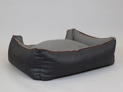 Hythe Orthopaedic Walled Dog Bed - Charcoal/Ash, X-Large